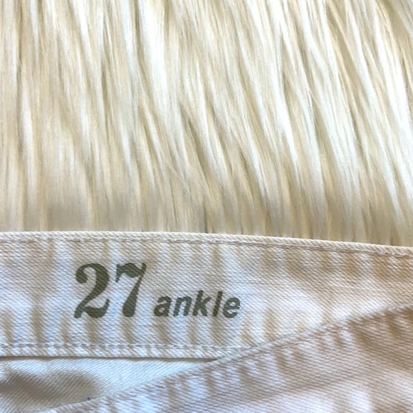 J. Crew Stretch Toothpick Jeans in White - Picture 4 of 5